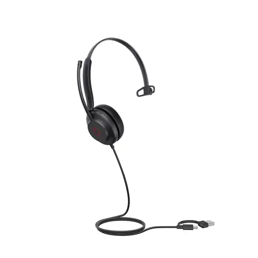 Yealink UH35 Mono UC USB-C/A Auriculares Alámbrico Diadema
