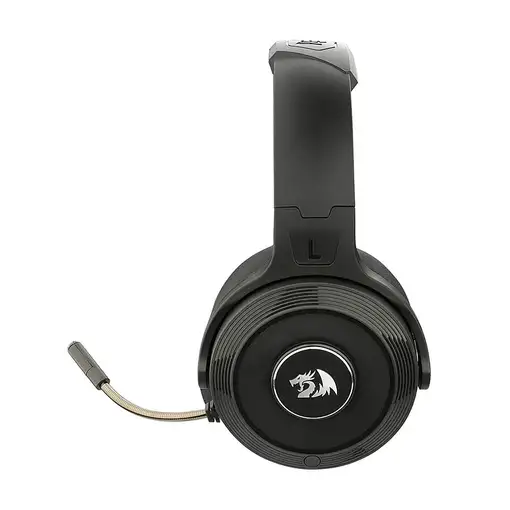 REDRAGON H818 Pelops Auriculares Inalámbrico y alámbrico Diadema Juego Negro, Rojo