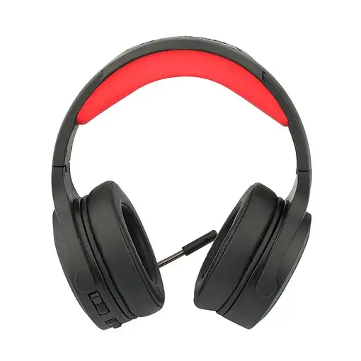 REDRAGON H818 Pelops Auriculares Inalámbrico y alámbrico Diadema Juego Negro, Rojo