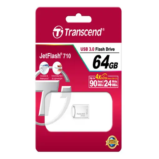 Transcend JetFlash 710S 64GB unidad flash USB USB tipo A 3.2 Gen 1 (3.1 Gen 1)