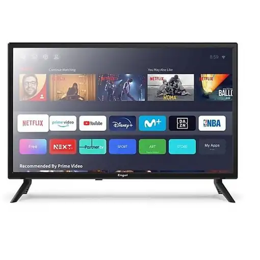 Televisor LED 24" HD Negro Smart LE2485SM ENGEL