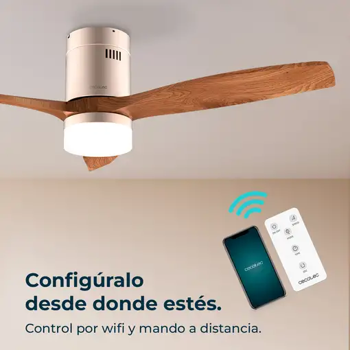 Ventiladores techo Madera CECOTEC