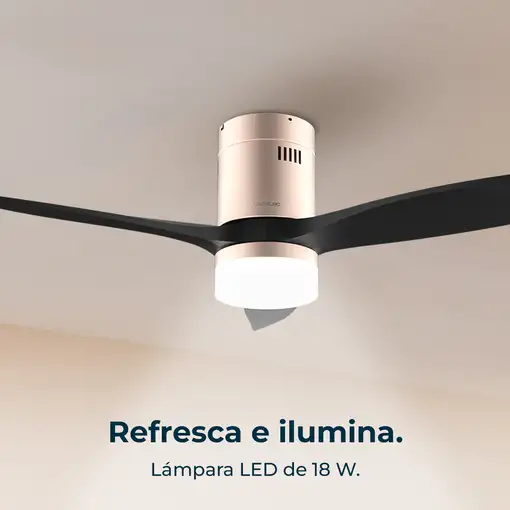 Ventiladores techo Negro CECOTEC