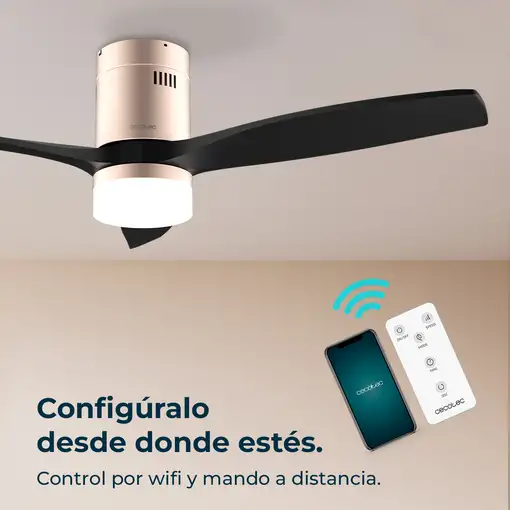 Ventiladores techo Negro CECOTEC