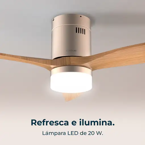Ventiladores techo Madera CECOTEC