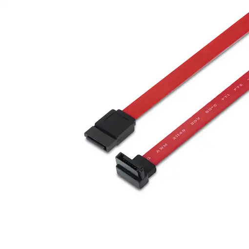 AISENS A130-0155 cable de SATA 0,5 m SATA 7-pin Negro, Rojo