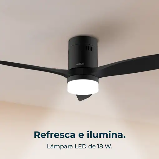 Ventiladores techo Negro CECOTEC