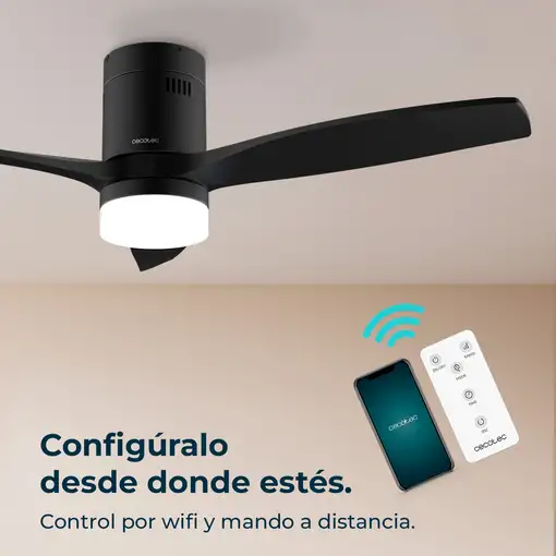 Ventiladores techo Negro CECOTEC
