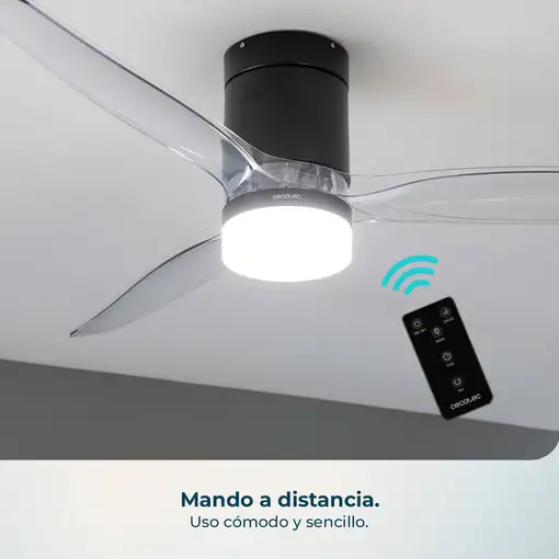 Ventiladores techo Negro CECOTEC