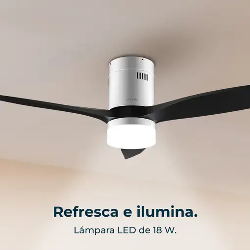 Ventiladores techo Negro CECOTEC
