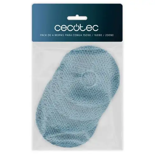 Cecotec Pack de 4 mopas para Conga 15090 / 16090 / 20090
