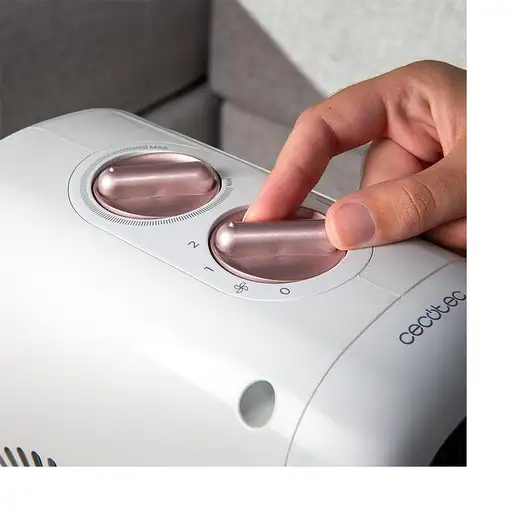 Cecotec ReadyWarm 600 Lagoon Interior Blanco 2000 W Ventilador eléctrico