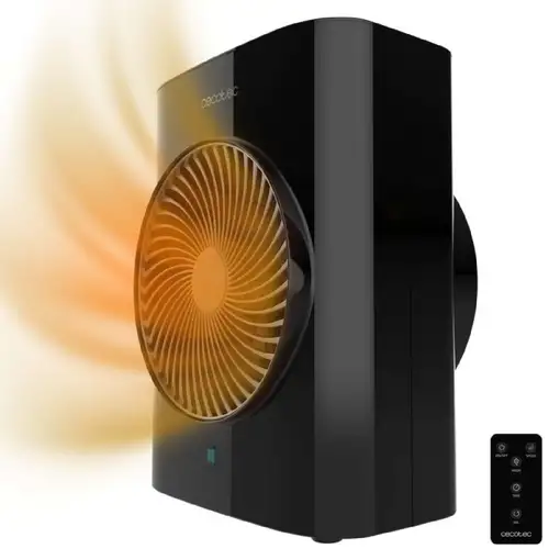 Cecotec ReadyWarm 2070 Max Force Smart Interior Negro 2000 W Ventilador eléctrico