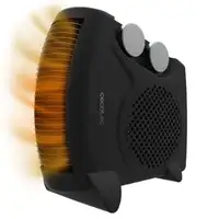 Cecotec ReadyWarm 2000 Max Dual Interior Negro 2000 W Ventilador eléctrico