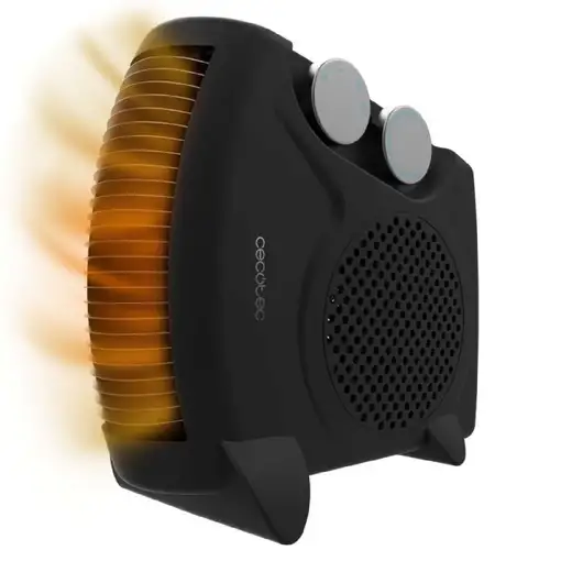 Cecotec ReadyWarm 2000 Max Dual Interior Negro 2000 W Ventilador eléctrico