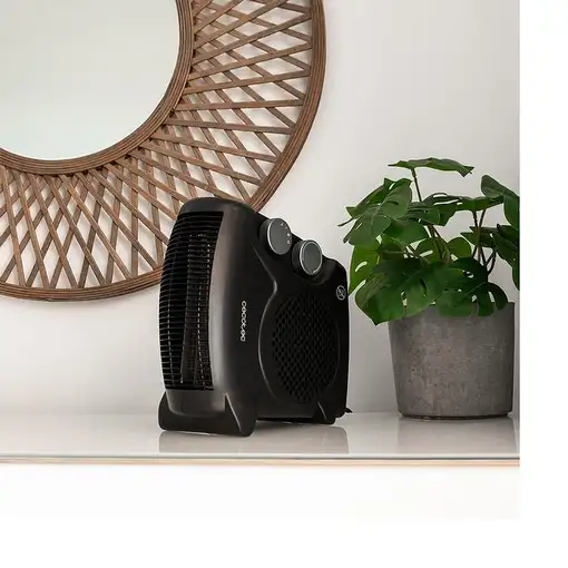 Cecotec ReadyWarm 2000 Max Dual Interior Negro 2000 W Ventilador eléctrico