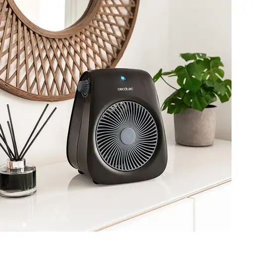 Cecotec ReadyWarm 2000 Max Force Interior Negro 2000 W Ventilador eléctrico