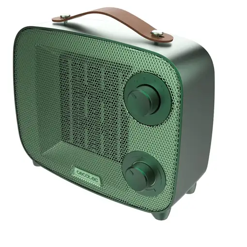 Cecotec ReadyWarm 1550 Ceramic Aura Interior Verde 1500 W Ventilador eléctrico