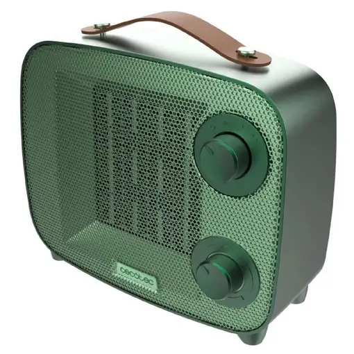 Cecotec ReadyWarm 1550 Ceramic Aura Interior Verde 1500 W Ventilador eléctrico