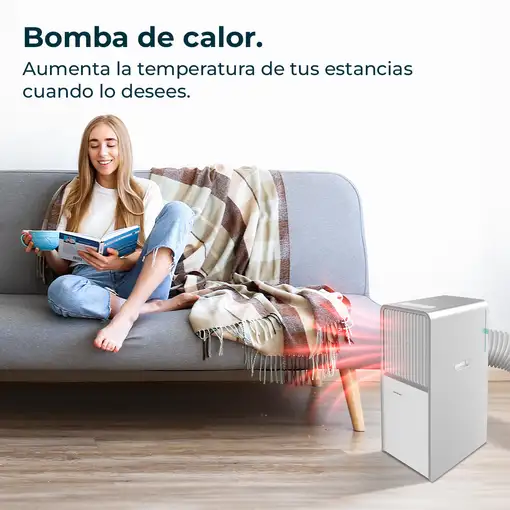Cecotec Aire acondicionado portatiles ForceClima 12650 Style Heating Cecotec