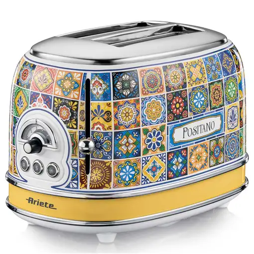 Ariete 0155/1P 6 2 rebanada(s) 810 W Azul, Amarillo