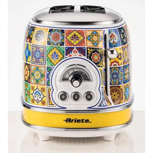 Ariete 0155/1P 6 2 rebanada(s) 810 W Azul, Amarillo