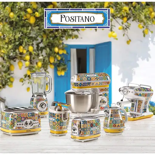 Ariete 0155/1P 6 2 rebanada(s) 810 W Azul, Amarillo