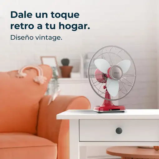 Ventiladores sobremesa Rojo CECOTEC