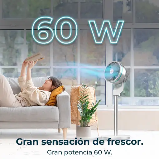 Ventiladores pie/suelo Blanco CECOTEC