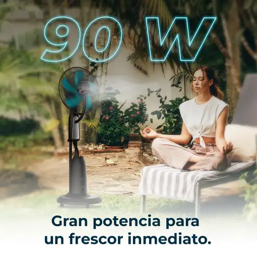 Ventiladores pie/suelo Negro CECOTEC