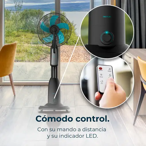 Ventiladores pie/suelo Negro CECOTEC