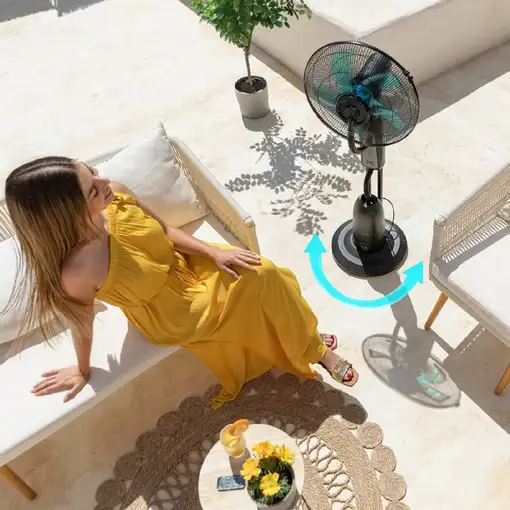 Ventiladores pie/suelo Negro CECOTEC