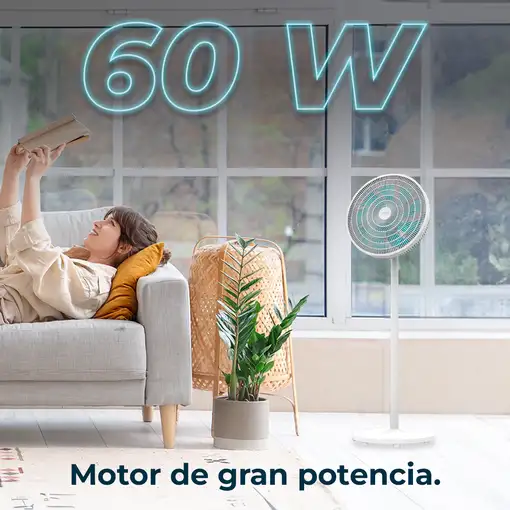 Ventiladores pie/suelo Ventiladores sobremesa Blanco CECOTEC