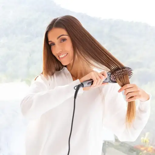 Cecotec InstantCare Smooth Brush Cepillo de aire caliente Airflow Gris 3 m