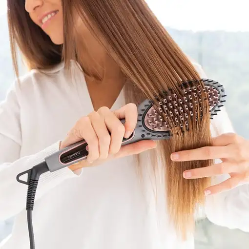 Cecotec InstantCare Smooth Brush Cepillo de aire caliente Airflow Gris 3 m