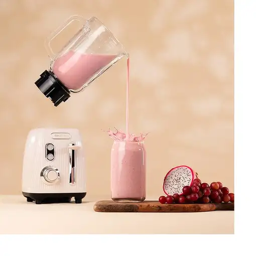 Cecotec Power Black Titanium RetroBeige 1,5 L Batidora de vaso 1200 W Beige