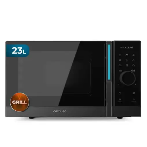 Cecotec Proclean 5130 Negro, Gris Microondas con grill Encimera 23 L 800 W Cecotec Proclean 5130 Negro, Gris Microondas con grill Encimera 23 L 800 W