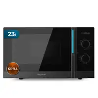 Cecotec Proclean 4120 Negro, Gris Microondas con grill Encimera 23 L 800 W Cecotec Proclean 4120 Negro, Gris Microondas con grill Encimera 23 L 800 W