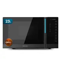 Cecotec Proclean 6120 Negro, Gris Microondas con grill Encimera 23 L 800 W