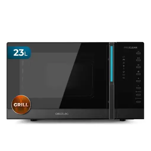 Cecotec Proclean 6120 Negro, Gris Microondas con grill Encimera 23 L 800 W Cecotec Proclean 6120 Negro, Gris Microondas con grill Encimera 23 L 800 W