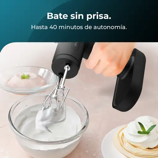 Cecotec PowerTwist Batidora de mano 50 W Negro