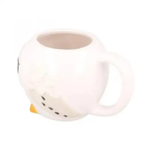 Taza de cerámica Harry Potter Modelo Cabeza de Hedwig en 3D