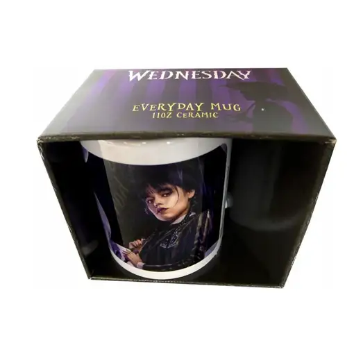 Taza de cerámica Pyramid Modelo Miércoles (Wednesday)