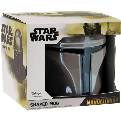 Taza de Cerámica Star Wars Modelo Casco de Mandalorian