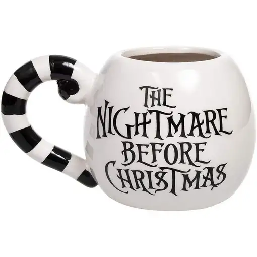 Taza de cerámica Pesadilla Antes de Navidad Cabeza de Jack en 3D