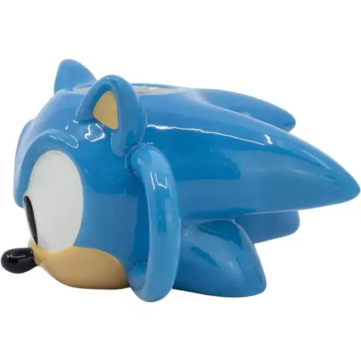 Taza de Cerámica 3D Sonic The Hedgehog Modelo Sonic