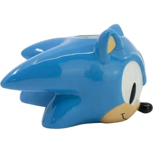 Taza de Cerámica 3D Sonic The Hedgehog Modelo Sonic