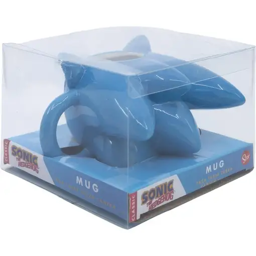Taza de Cerámica 3D Sonic The Hedgehog Modelo Sonic