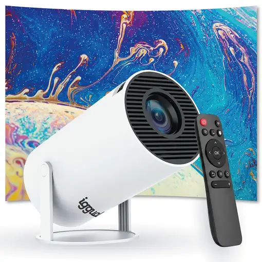 iggual Mini proyector MP720p HDMI WiFi BT Android