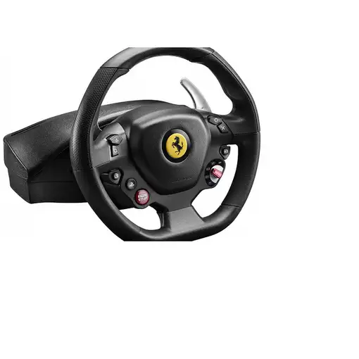 Thrustmaster T80 Ferrari 488 GTB Edition Negro USB Volante + Pedales Digital PC, P